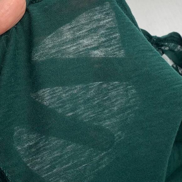 J.Crew Vintage Cotton Green Long Sleeve Shirt Extra Small - Picture 6 of 7